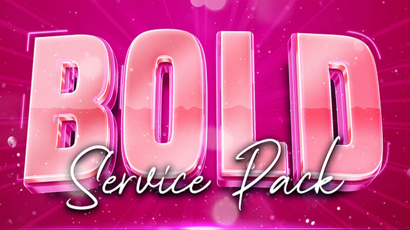 Pink Bold Shine Service Pack